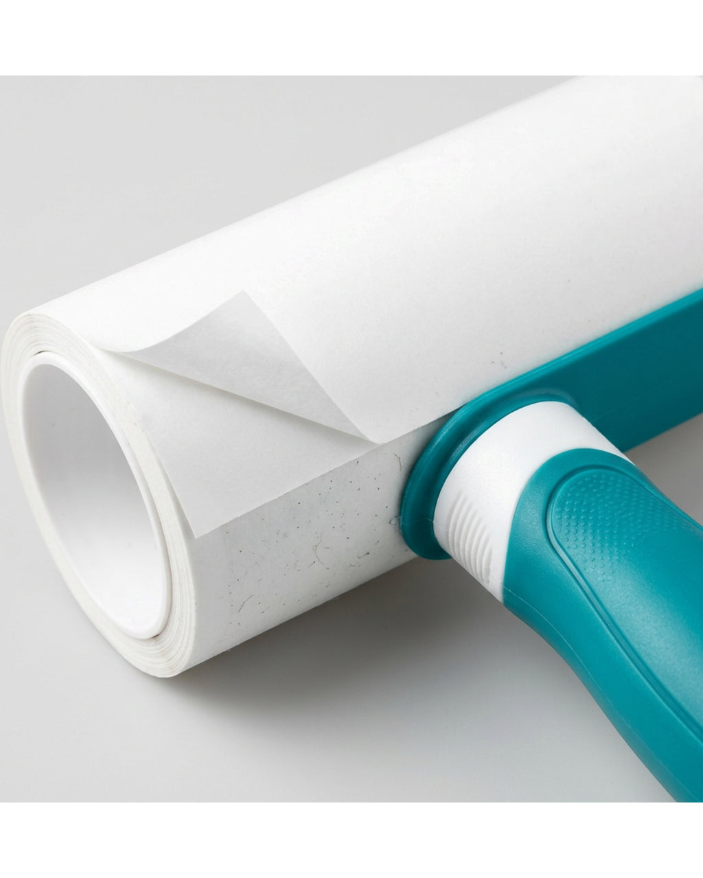 Nxva Adhesive Lint Roller 10 cm with 2 Refill Rolls White and Teal - Detail view