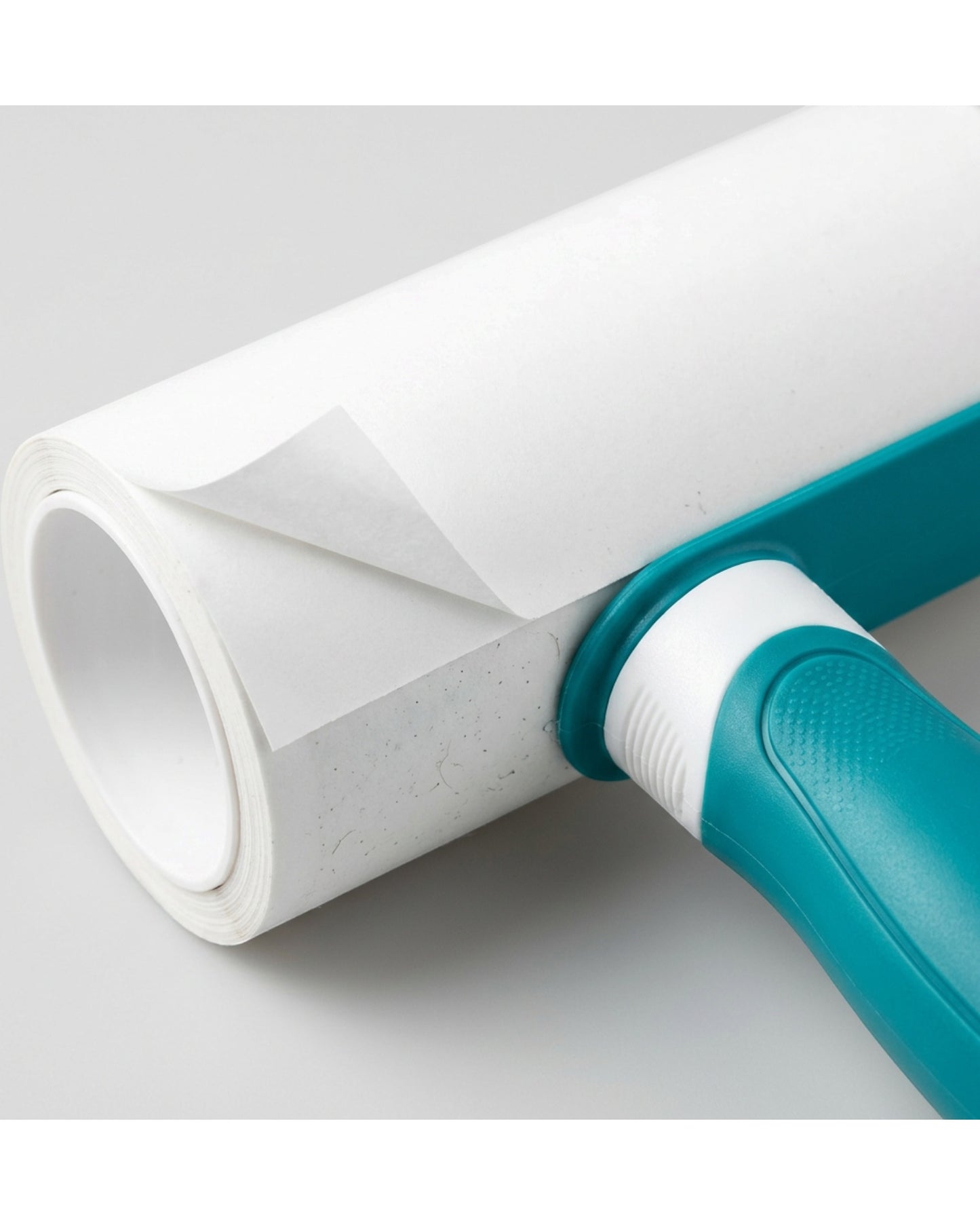 Nxva Adhesive Lint Roller 10 cm with 2 Refill Rolls White and Teal - Detail view