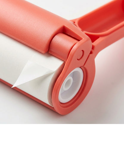 Nxva Folding Travel Lint Roller 6 cm Coral - Detail view