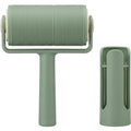 Nxva Washable Silicone Lint Roller 10 cm with Cover Sage Green - Product view